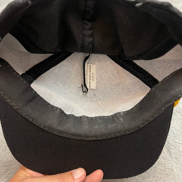 Vintage Ross Island Premix Corduroy Rope Hat Portland Oregon Made in USA Snap - Picture 6 of 7